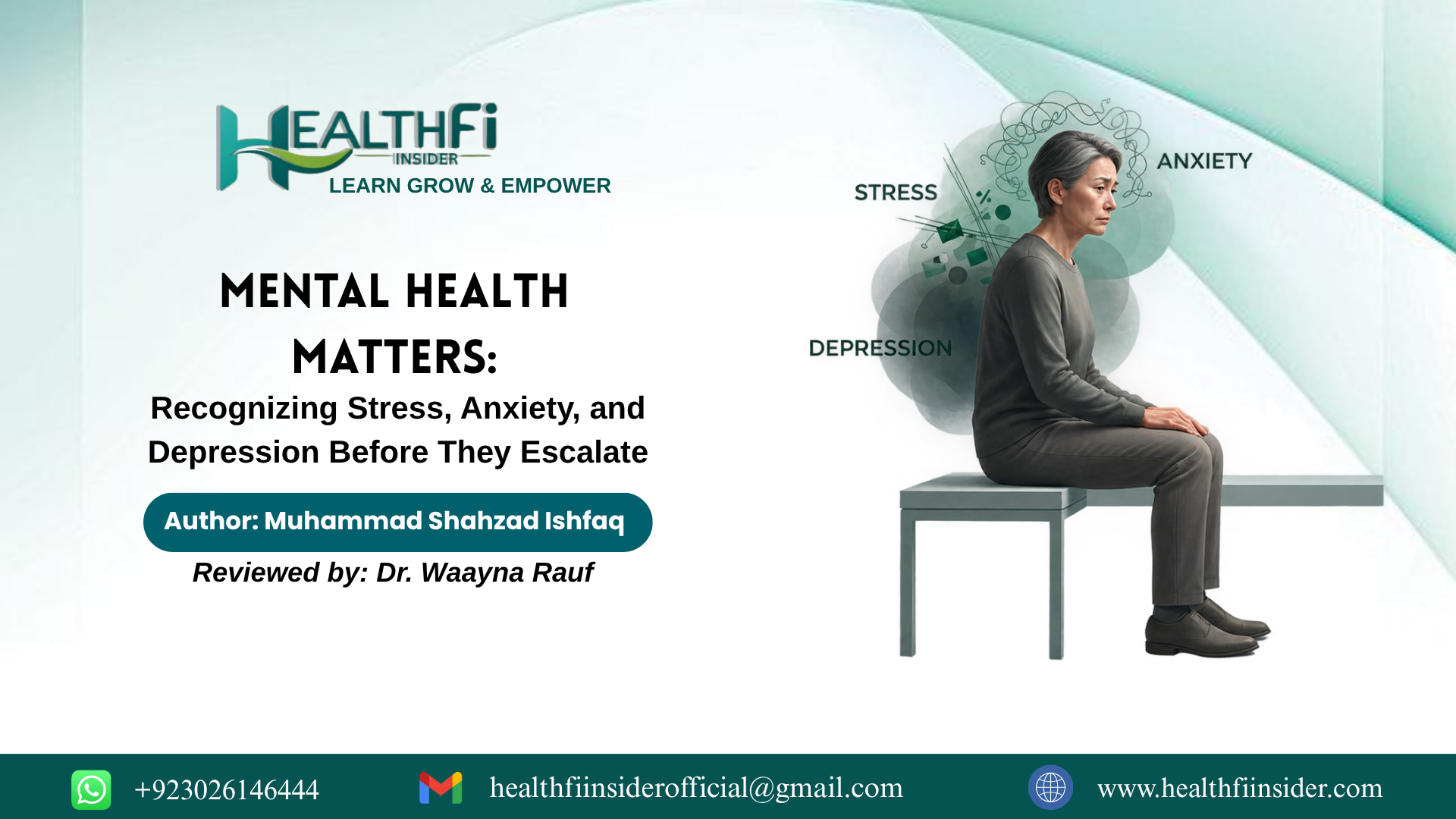 Mental Health Matters: Recognizing Stress, Anxiety, and Depression Before They Escalate